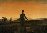 Friedrich, Caspar David - Woman Before The Rising Sun